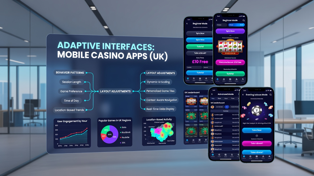 Analytics dashboard showing user behavior heat maps for casino app layout adjustments