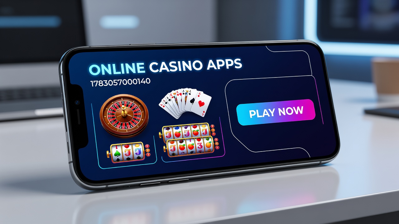 Close-up of mobile casino app showing live dealer blackjack table on smartphone screen