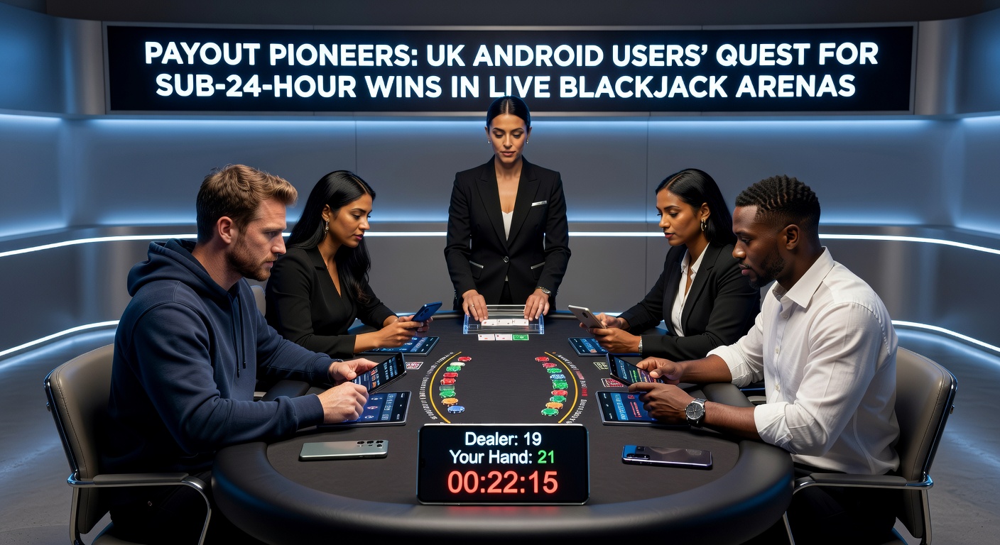 Graph showing payout time distributions for top UK Android live blackjack apps, with bars peaking under 12 hours and minimal tails beyond 24 hours