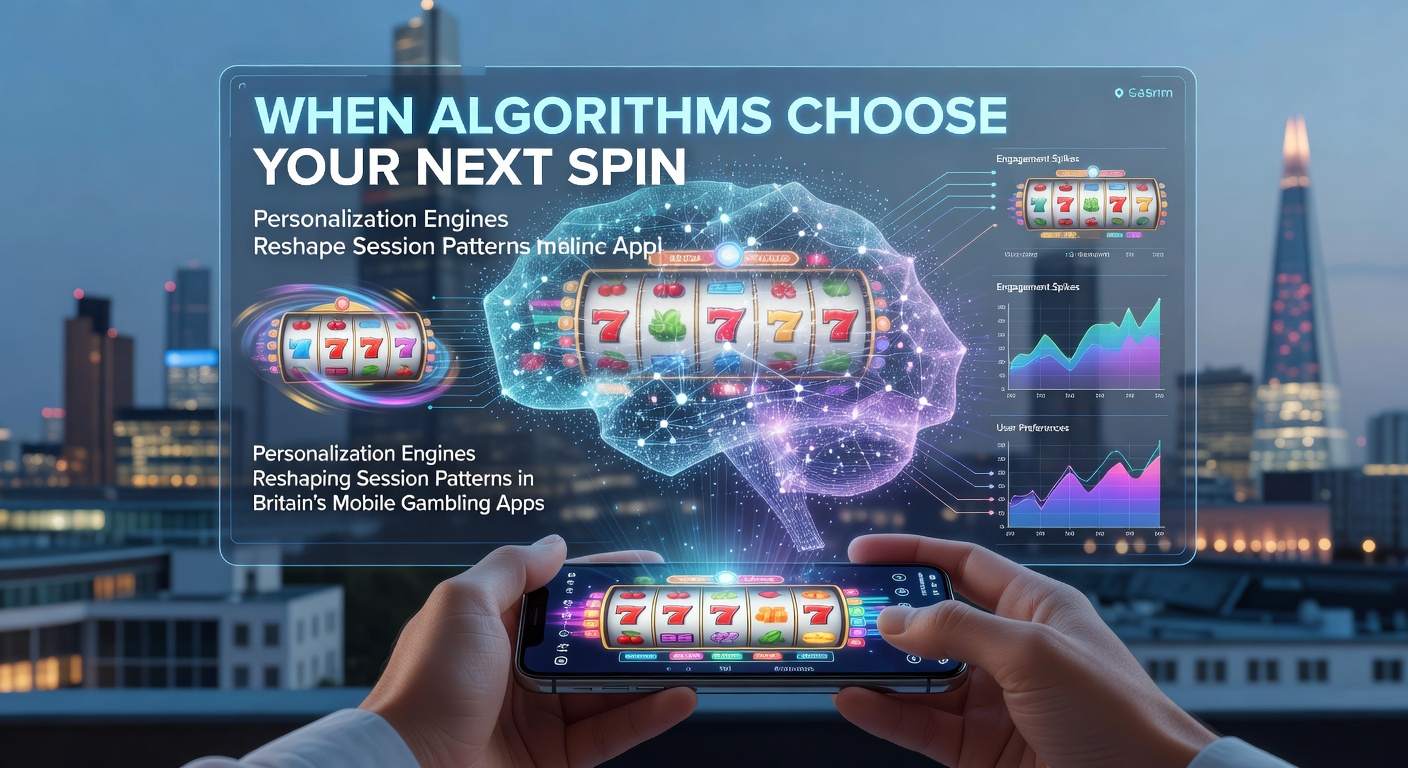 Mobile gambling app interface displaying personalized slot recommendations on a smartphone screen